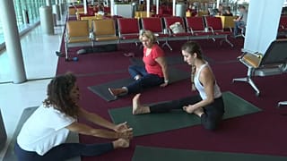 Yoga para volar mejor