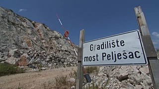 Croatie-Bosnie : début des travaux du pont de la discorde