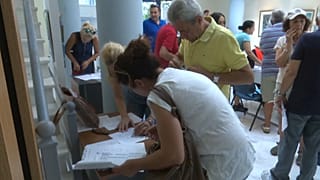 Notfallhilfe für griechische Feueropfer