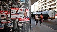 Warten auf das Wahlergebnis: Gespenstische Ruhe in Harare