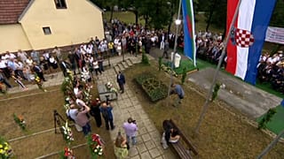In Kroatien wurde an die im Zweiten Weltkrieg getöteten Roma gedacht.