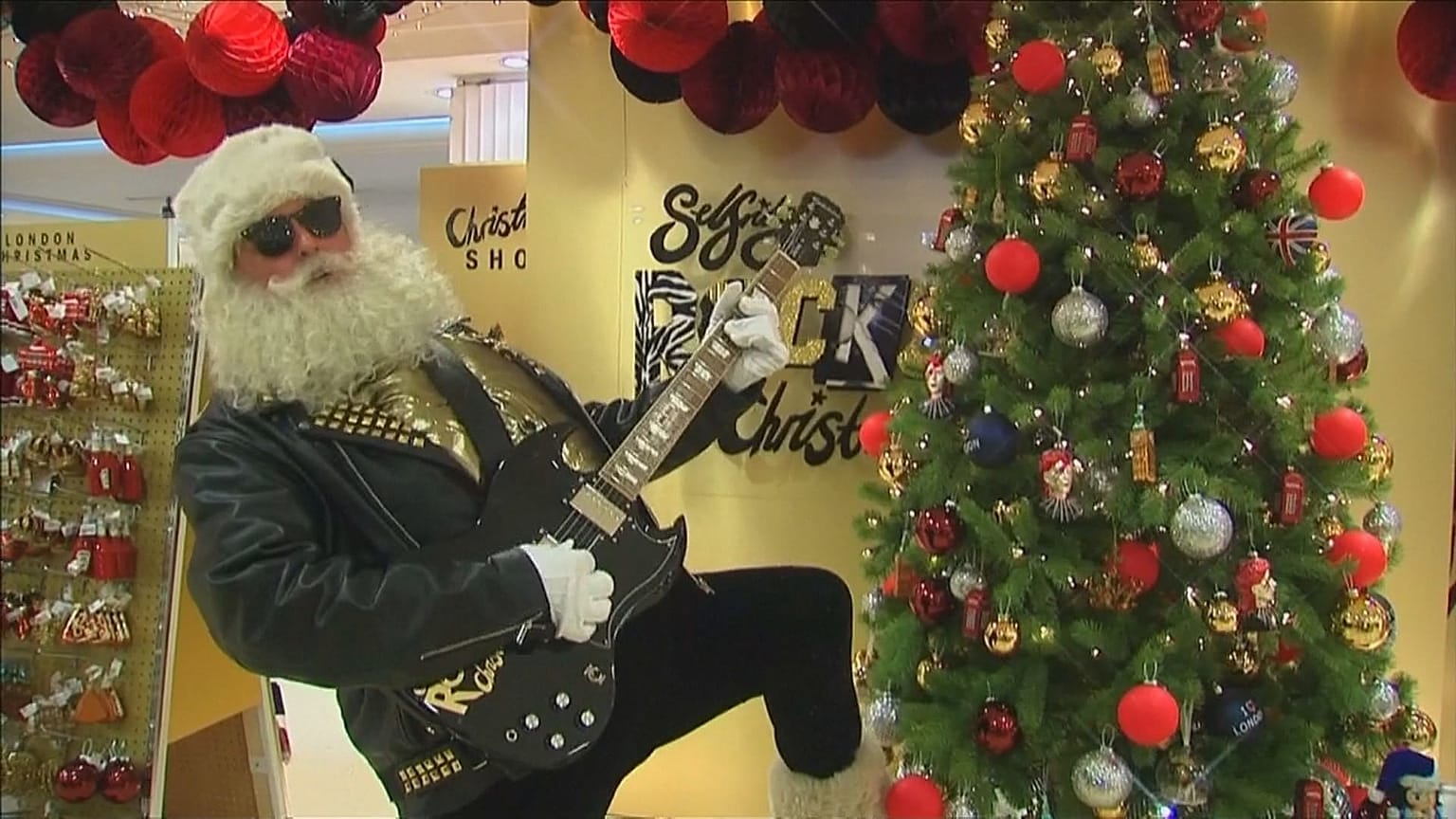 Le père Noël se pointe en avance
