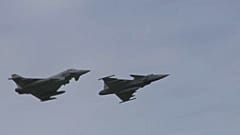 Légi harcot gyakoroltak a magyar Gripenek