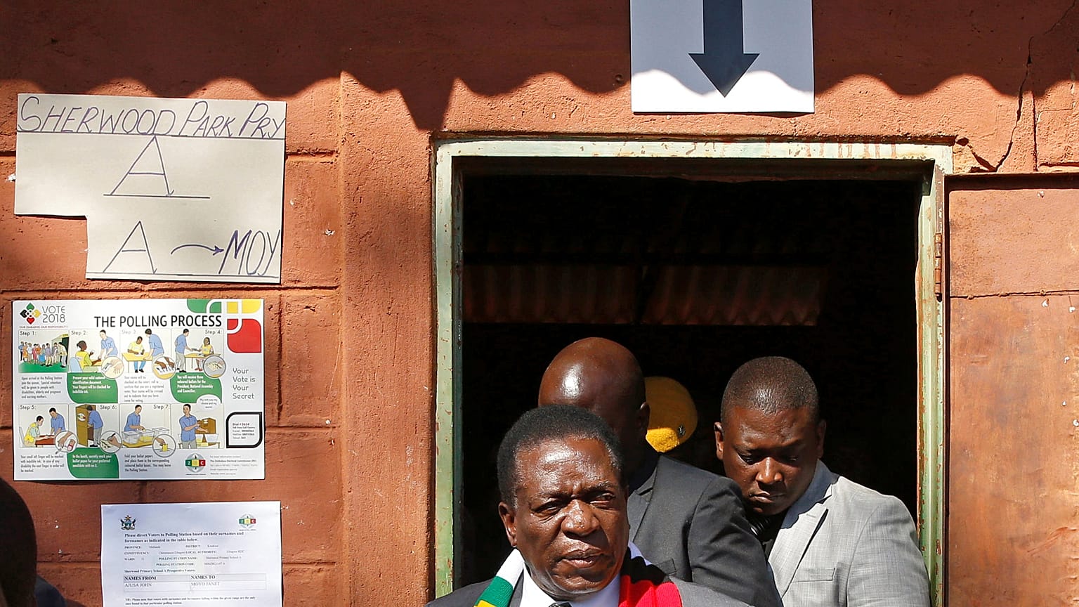 Emmerson Mnangagwa re-elected as President of Zimbabwe