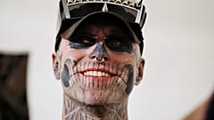 Gaga and Marc Quinn muse Zombie Boy dies