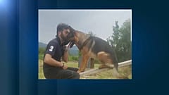 Kaos und sein Herrchen