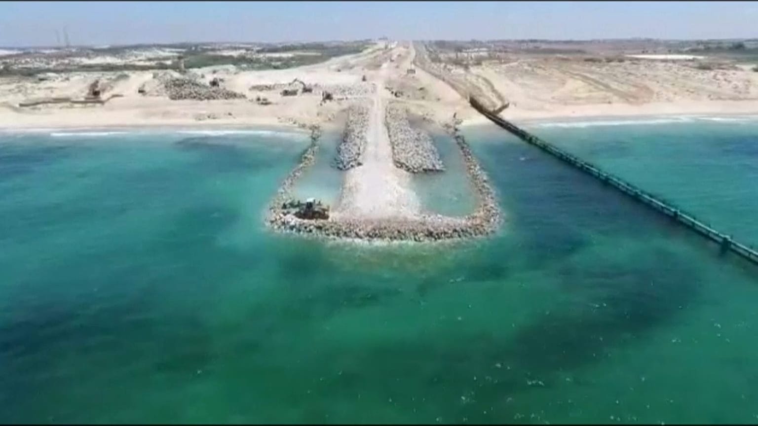 صورة من الفيديو الذي نشره ليبرمان