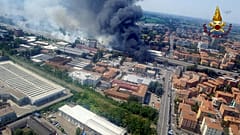 Мощный взрыв в Болонье