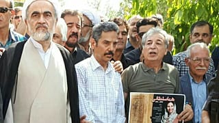 هما سلطانی به خاک سپرده شد؛ زهرا رهنورد: درهای زندانها را باز کنید