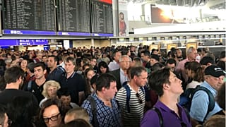 Frankfurt airport evacuated after French family security scare