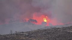 España y Portugal sufren la ira del fuego