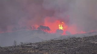 España y Portugal sufren la ira del fuego