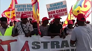 A Foggia la marcia contro il caporalato
