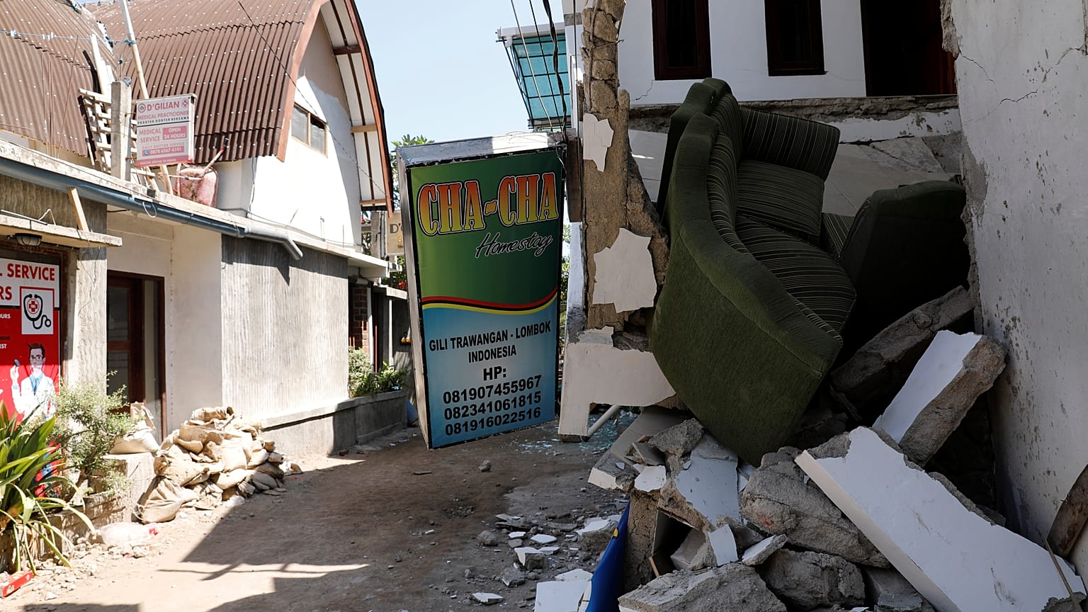 Nuova scossa a Lombok e Bali, magnitudo 6.2 