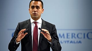 Italy passes new labour law. Pictured: labour Minister Luigi Di Maio