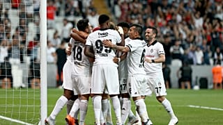 Beşiktaş tur kapısını tek golle araladı: 1-0