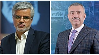 محمود صادقی نماینده مجلس ایران و فائق الشيخ علي نماینده مجلس عراق