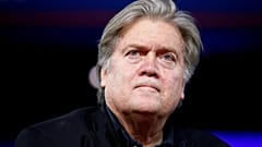 Steve Bannon, U.S. President Donald Trump’s former political strategist