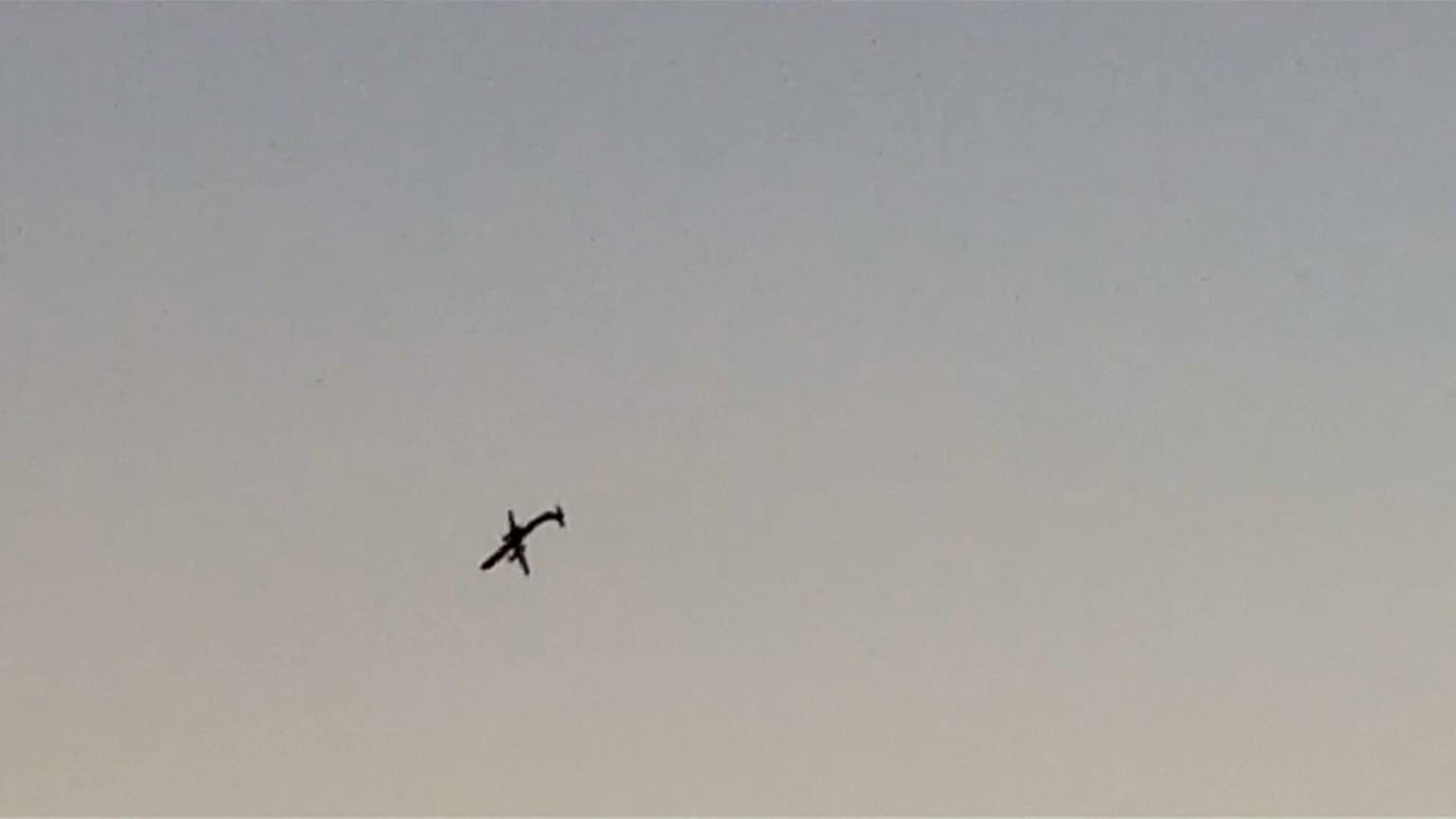 شاهد: آخر لحظات التحليق الدائري والمجنون قبل تحطمّ الطائرة الأميركية المسروقة