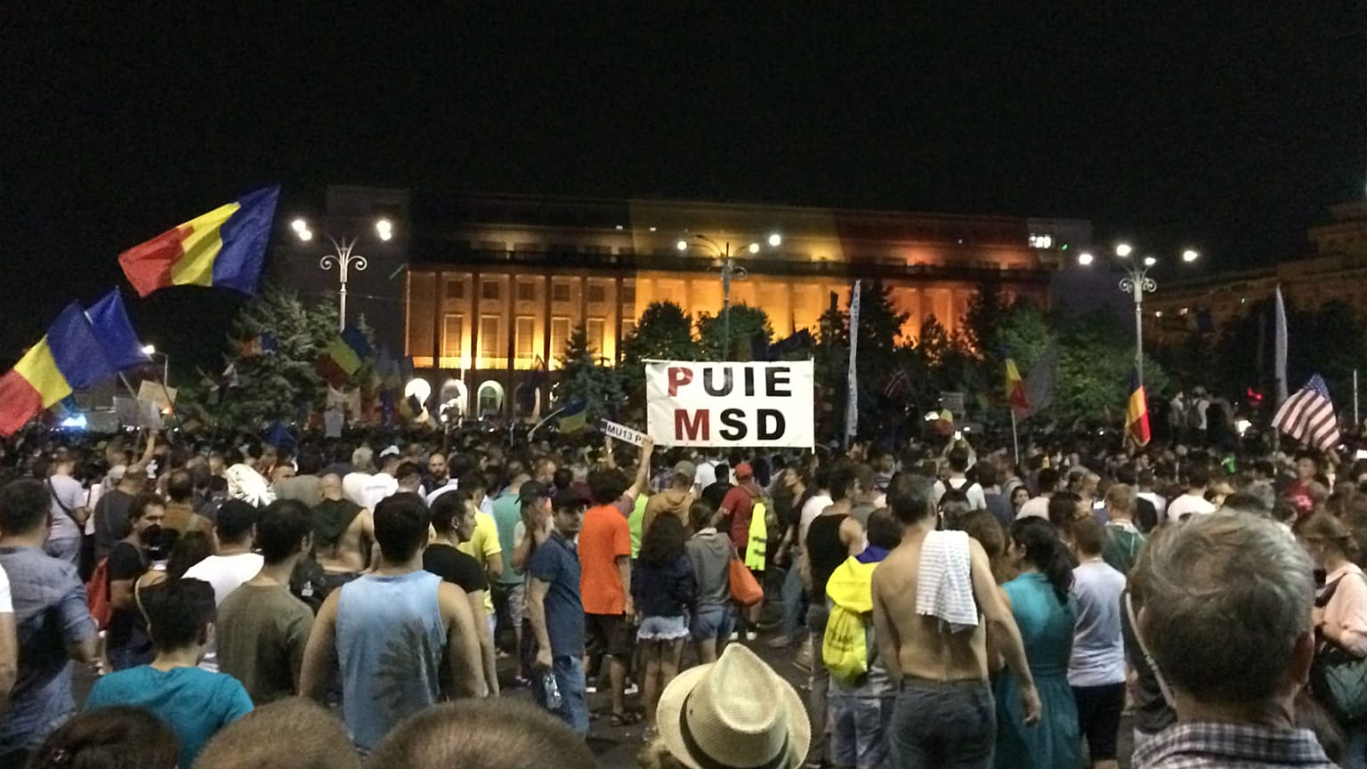 Unprecedented violence at anti-corruption protest in Bucharest: an eyewitness account