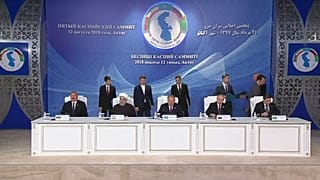 Caspian nations agree on division of oil and gas spoils
