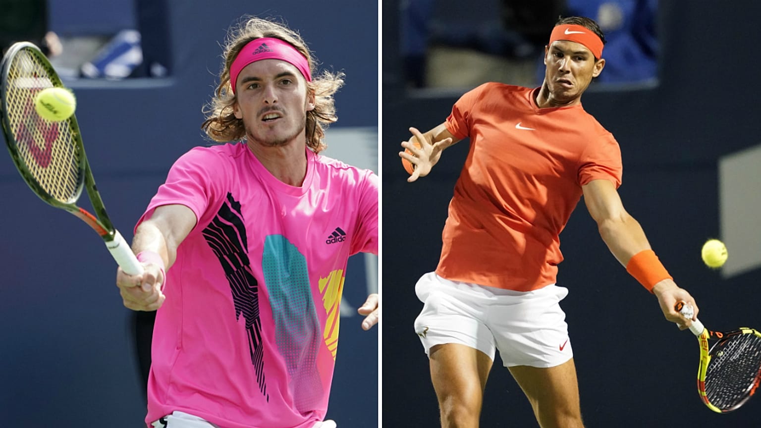 Stefanos Tsitsipas enfrenta final com Nadal no dia do 20.° aniversário