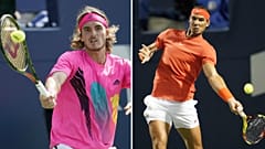 Stefanos Tsitsipas enfrenta final com Nadal no dia do 20.° aniversário