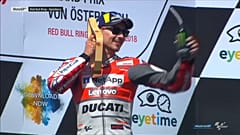 Jorge Lorenzo vence na Áustria mas não rouba liderança de Márquez