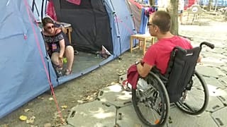 Sziget-élmény kerekesszékben