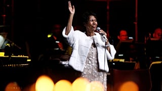 Dernière prestation Aretha Franklin novembre 2017 New York. 