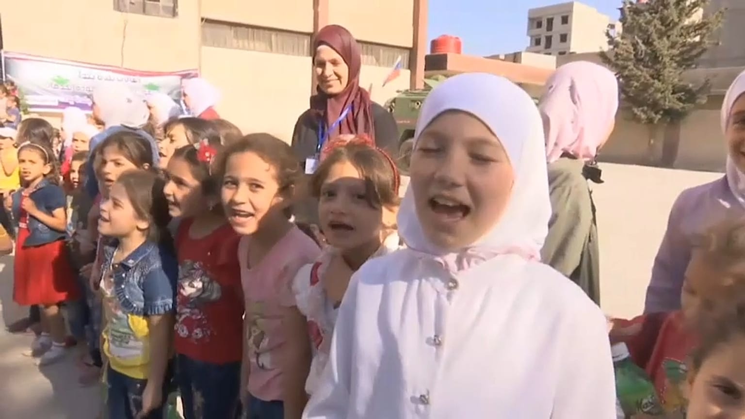 Siria, l'appello  del Governo all'Occidente per i rifugiati