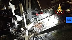 Génova, las imágenes del horror, desde el aire