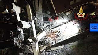 Génova, las imágenes del horror, desde el aire