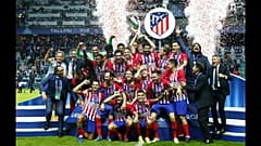 أتليتيكو يحصد كأس السوبر الأوروبية وليس لغريمه ريال مدريد إلا الدموع
