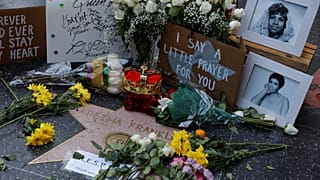 Aretha Franklin's star on Hollywood Boulevard