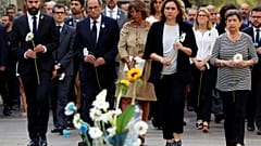 Gedenken ein Jahr nach der Amokfahrt von Barcelona