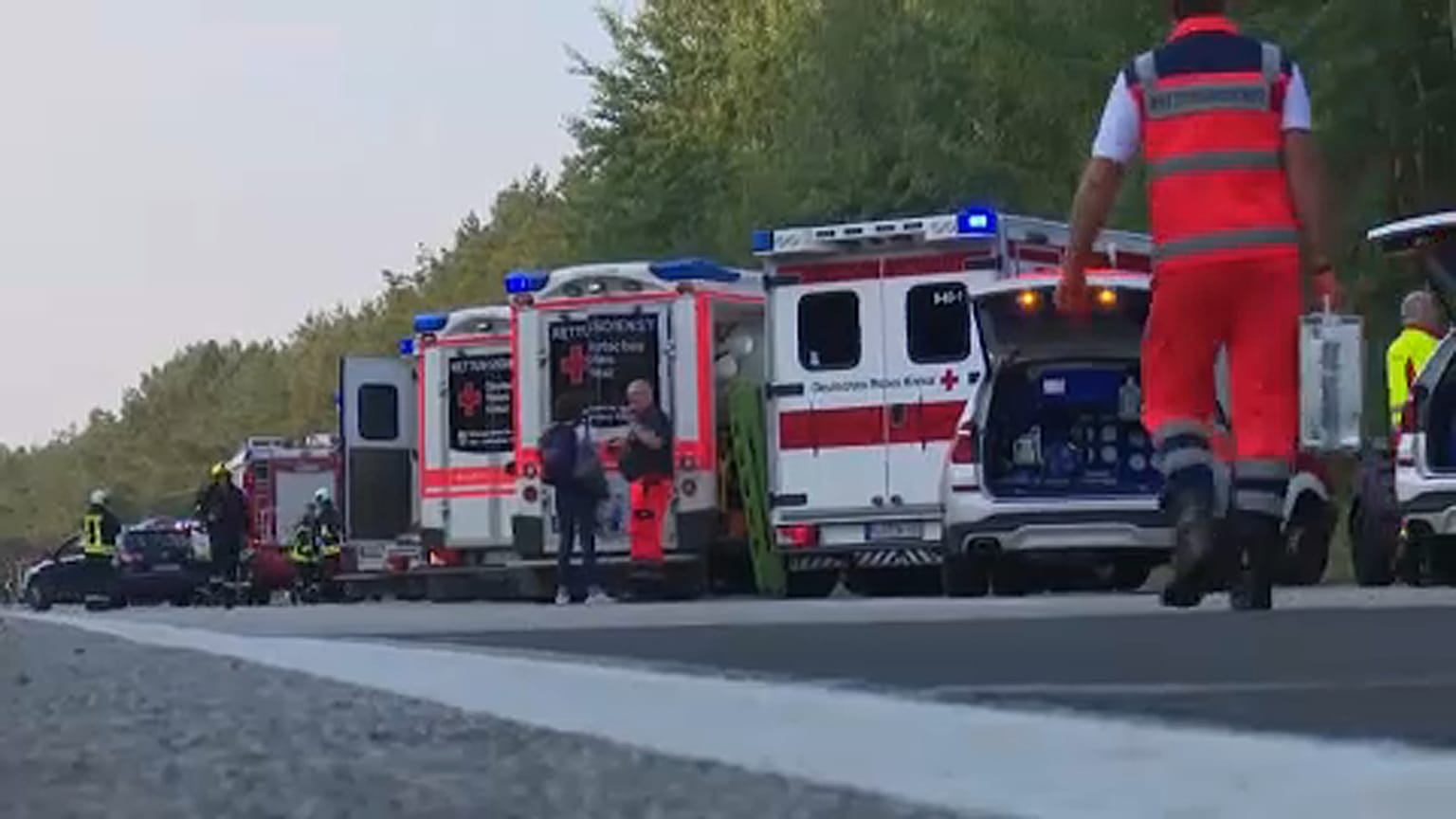 Buszbaleset Rostocknál