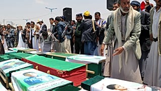 بمبی که ۴۰ کودک را در حمله به اتوبوس مدرسه در یمن کشت، «ساخت آمریکا است»