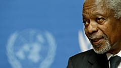 Kofi Annan im Jahr 2012 in Genf