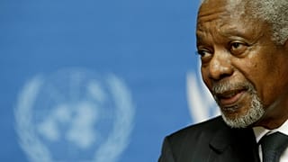 Kofi Annan im Jahr 2012 in Genf