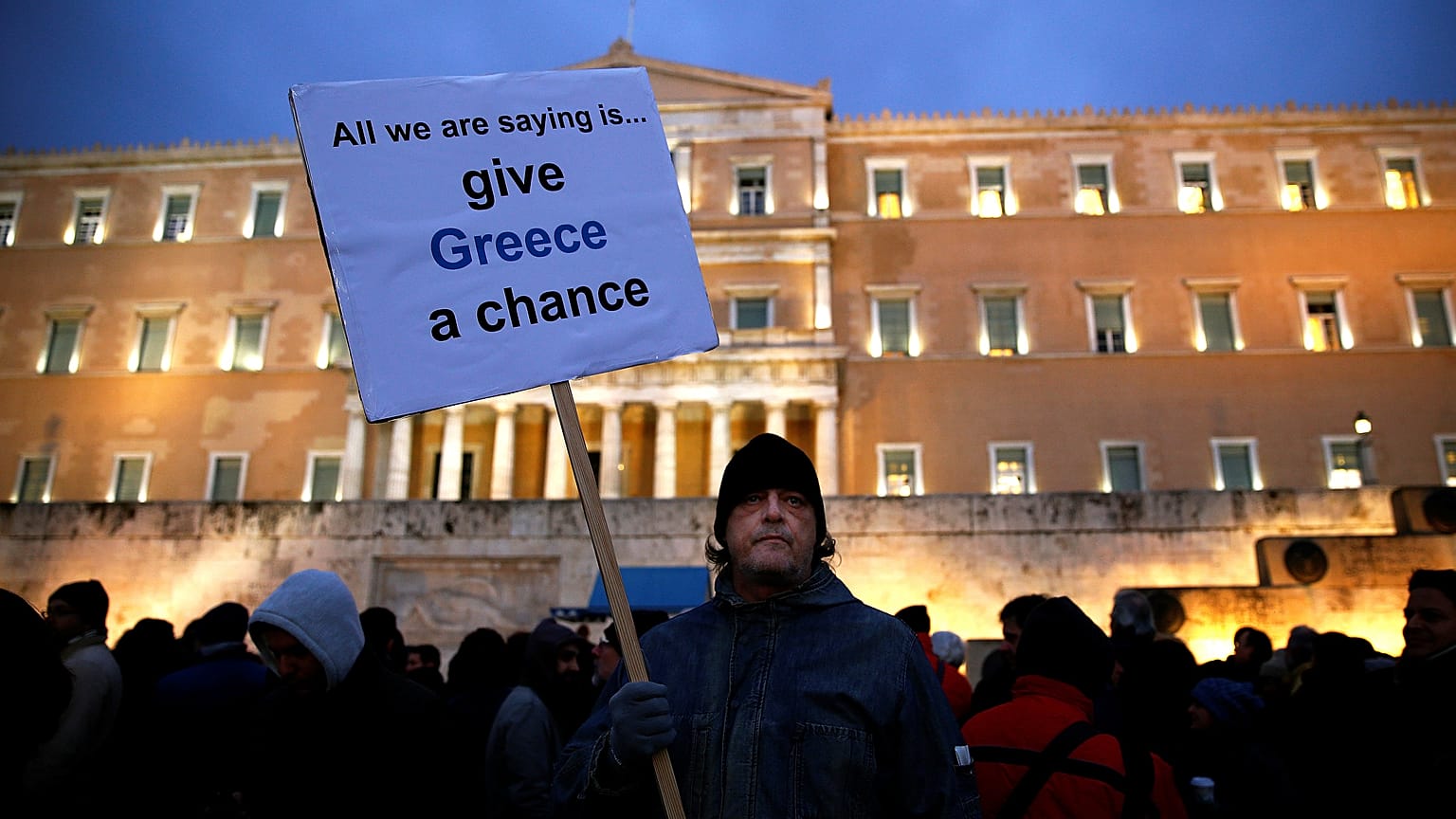 Πλατεία Συντάγματος, 11-02-2015 (φωτογραφία αρχείου)