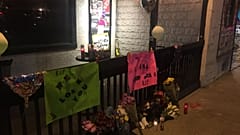 The scene outside the Cobra