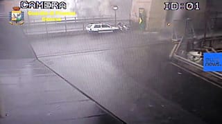 Cámaras de seguridad: Así cayó el puente Morandi