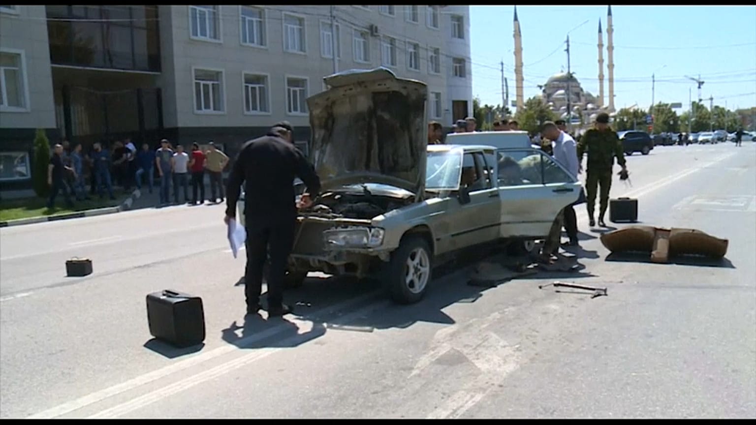 Нападения на полицейских в Чечне