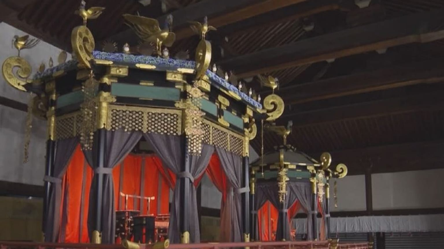 Watch: Century-old throne refurbished ahead of Japanese enthronement