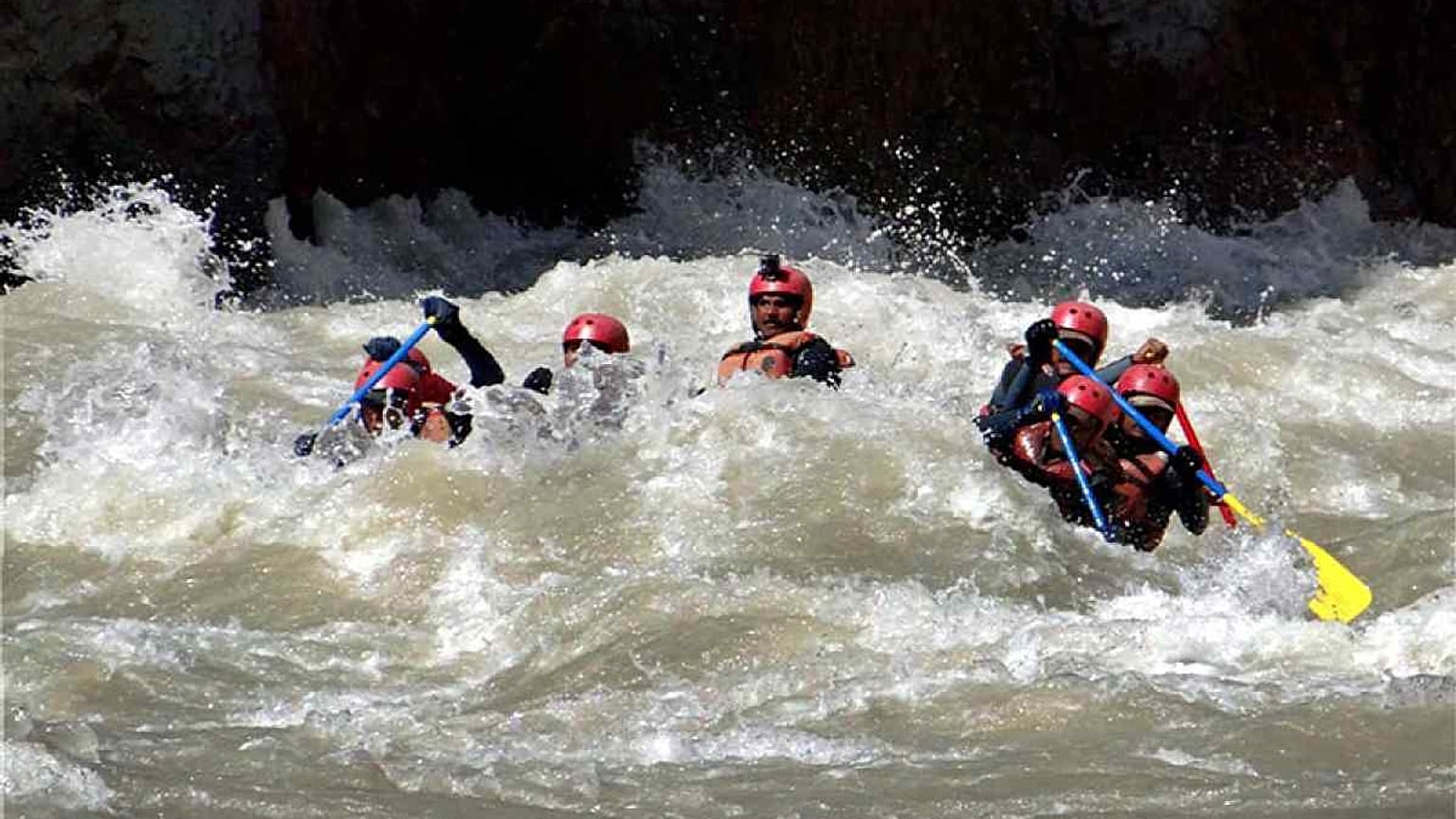 Desportos aquáticos no norte da Índia 