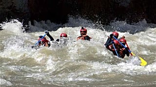 Desportos aquáticos no norte da Índia 