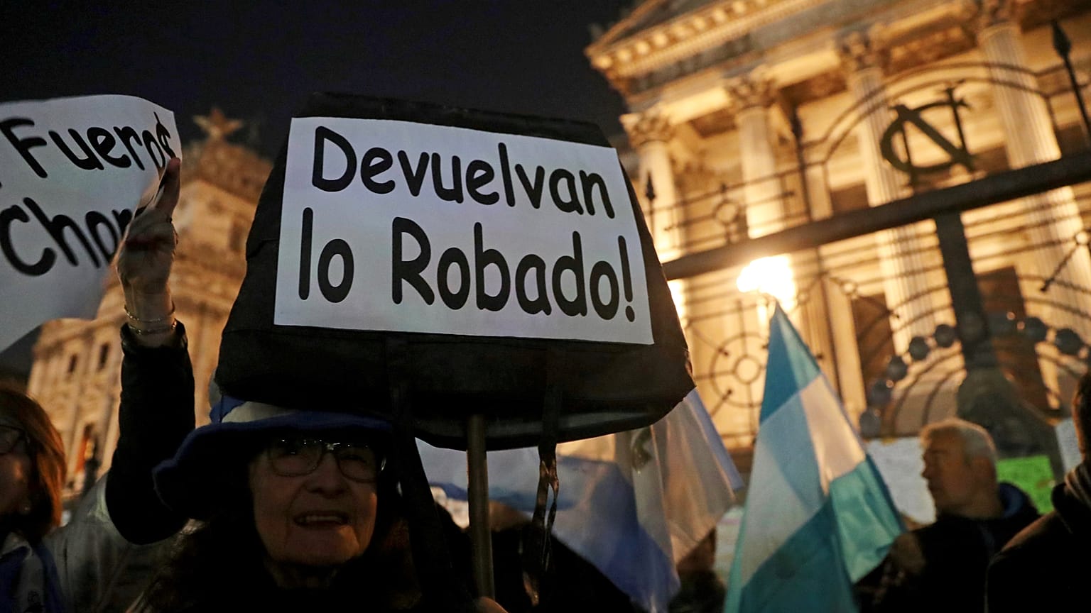 Los argentinos claman el desafuero de  Cristina Kirchner