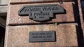 Pórtico histórico da primeira sede da Associação Uruguai de Futebol