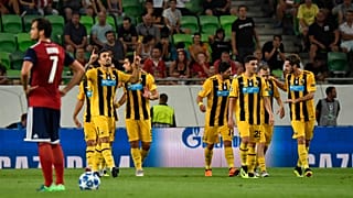 Bajnokok Ligája: vereséget szenvedett a Vidi az AEK Athéntól